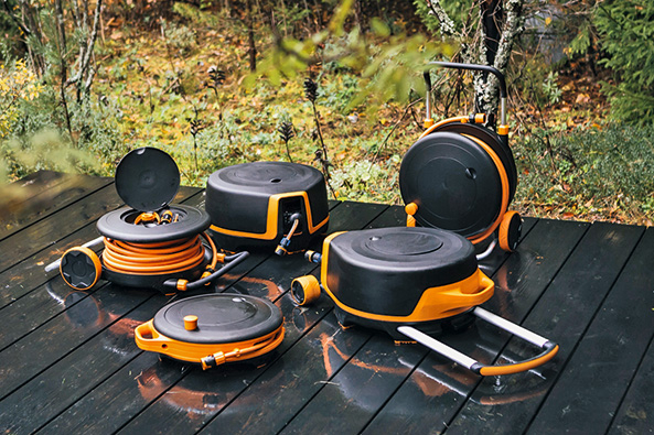Fiskars komplettes Sortiment für die Gartenbewässerung
