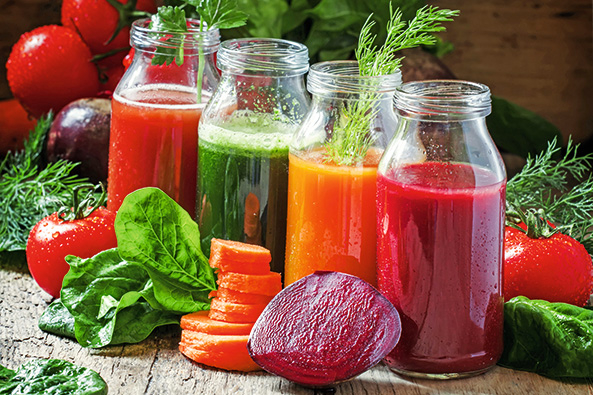 Saft aus eigener Herstellung