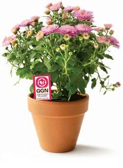 Labels auf Gartenprodukten
