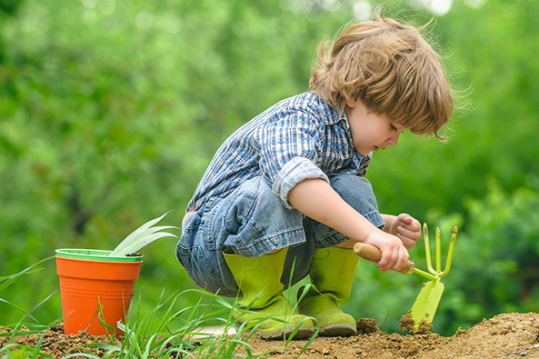 Gärten für Kinder
