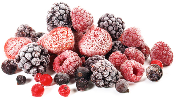 Beeren einzeln vorfrieren