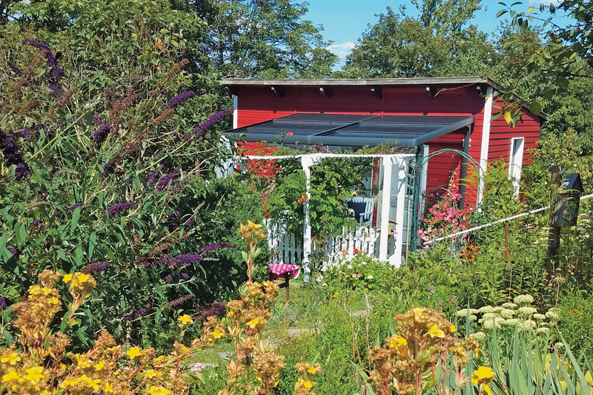 Gartenlaube - Überdachte Terrassen