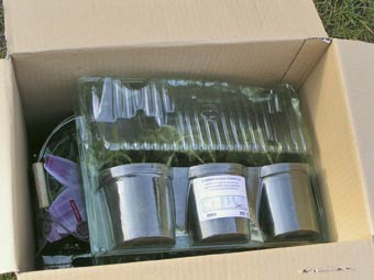 Öffnen Sie das Paket noch am Tag der Lieferung