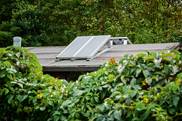 Sonnenenergie im Kleingarten nutzen