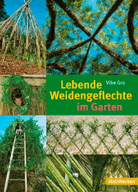 Weidengeflechte im Garten