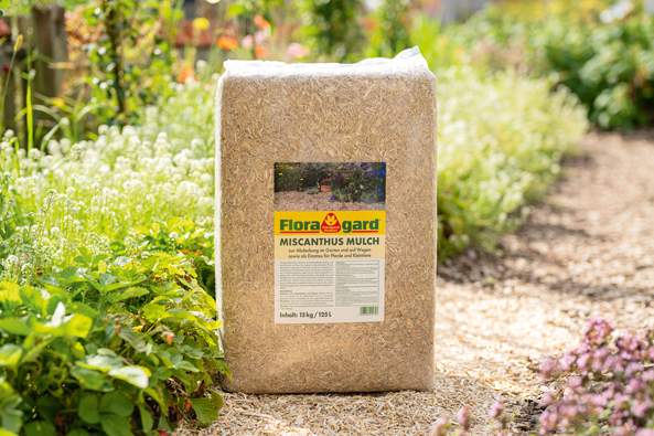 Miscanthus Mulch von Floragard