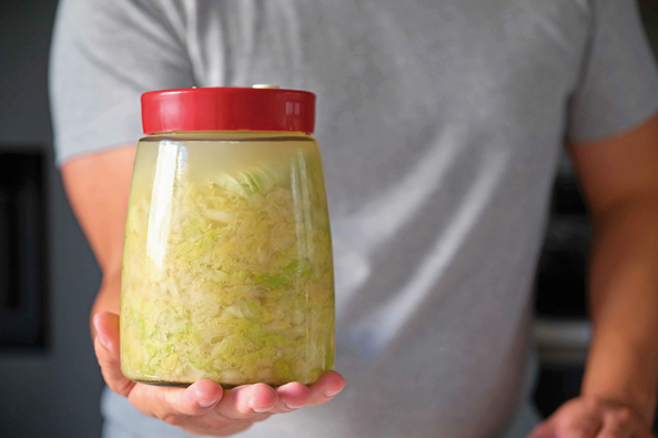 Spezielles Fermentationsglas