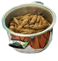 Essbare Dahlienknollen Essbare Dahlienknollen