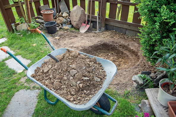 Ein Teich bauen Ein Teich bauen