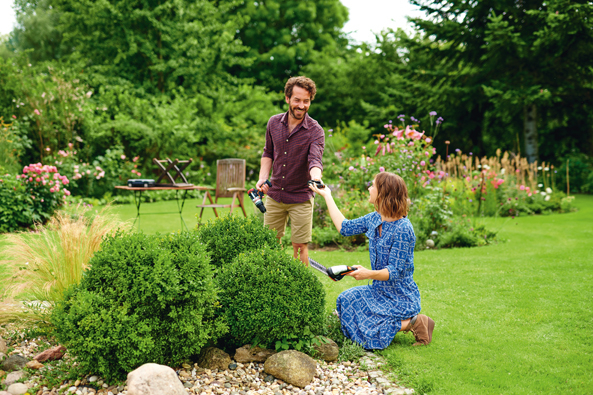 Akku-Geräte für den Garten