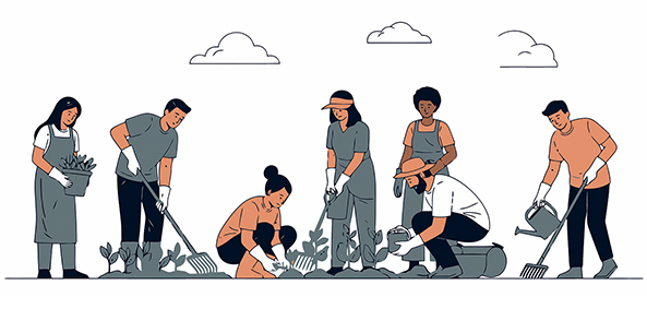 Vielfalt im Kleingartenverein