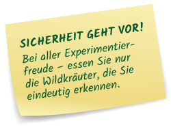 Sicherheit geht vor!