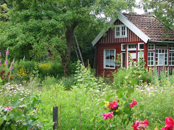 Individuelles Gartenhaus
