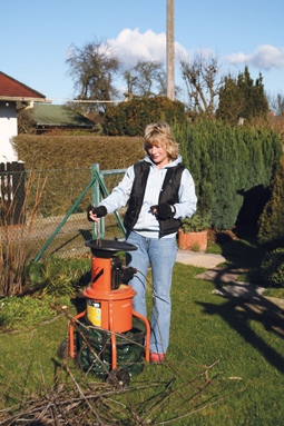 Schneidwerk und Motor empfehlen den Häcksler