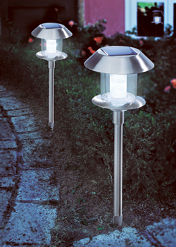 Lampen im Garten