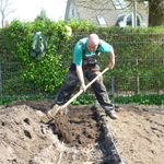 Gartenboden auffüllen