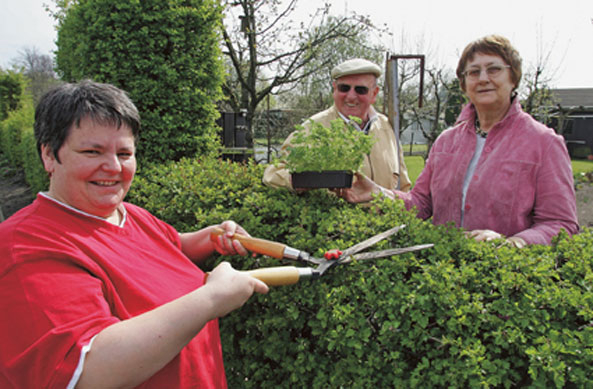 Schnack übern Gartenzaun