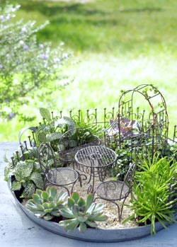 Miniatur-Garten
