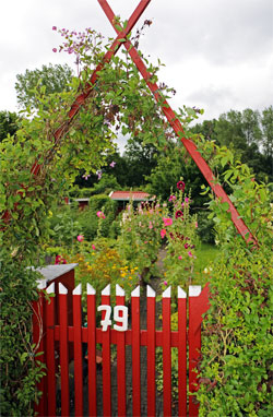 Gartengestaltung - Gartenpforte
