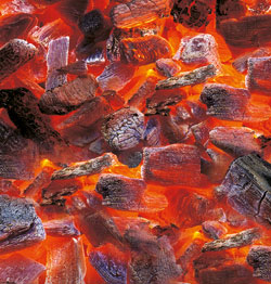 Grillkohle