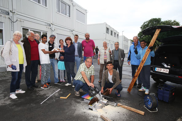 Projekt „Gemeinsames Gärtnern mit Flüchtlingen“