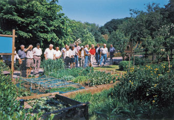 Auf Gartenschauen kann man sich informieren