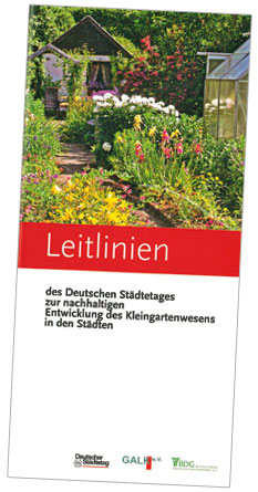 Leitlinien für die Kleingartenwesenentwicklung