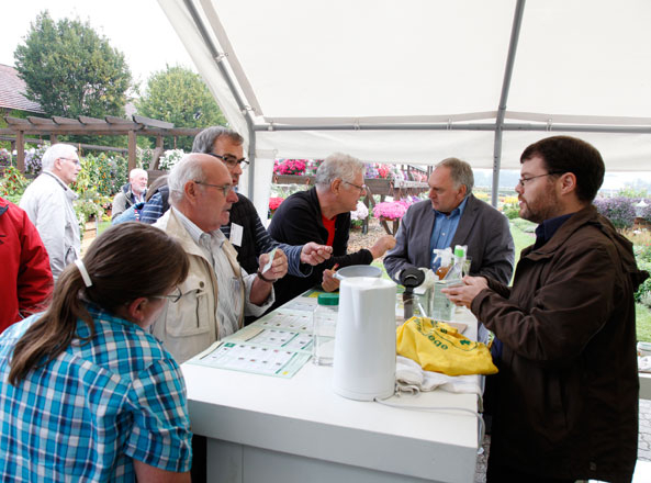 Ralf Rohde und Jens Hahn stellten Produkte vor