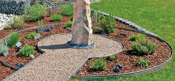 Rasenkanten für die Gartengestaltung