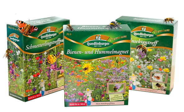 Blumenmi­schun­gen von „Quedlinburger Saat­gut“