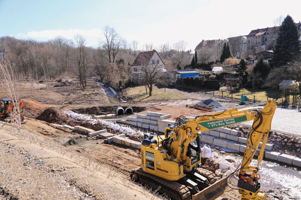Gelände der LaGa Frankenberg
