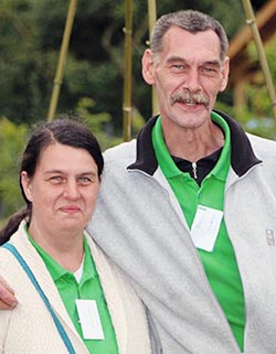 Beate Tschirpich und Dirk Beusen