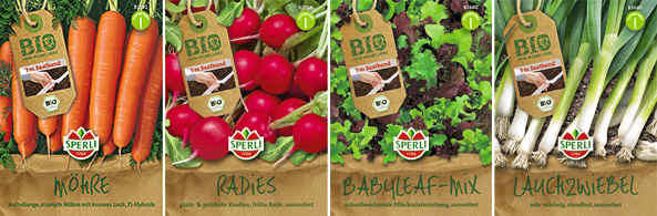 BIO-Saatbändern von Sperli