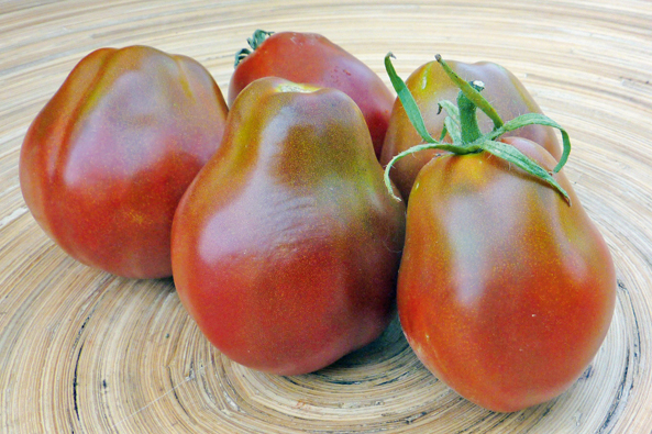 Birnenförmige Tomate