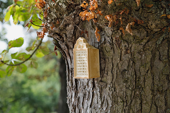 Wildbienenhaus aus Keramik