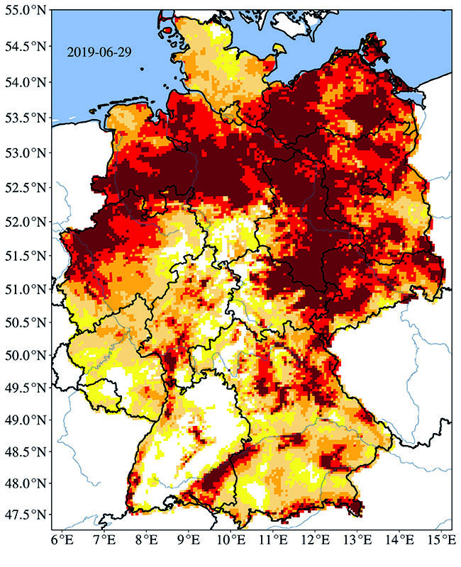 Dürremonitor des UFZ