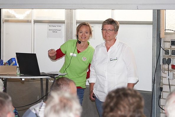 Birte Rath und Cordula Thies
