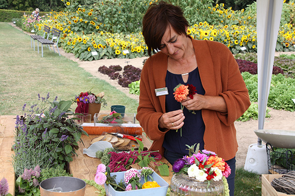 Floristenmeisterin Anke Krohme