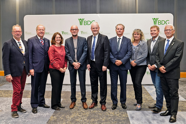 Das neue Präsidium des BDG