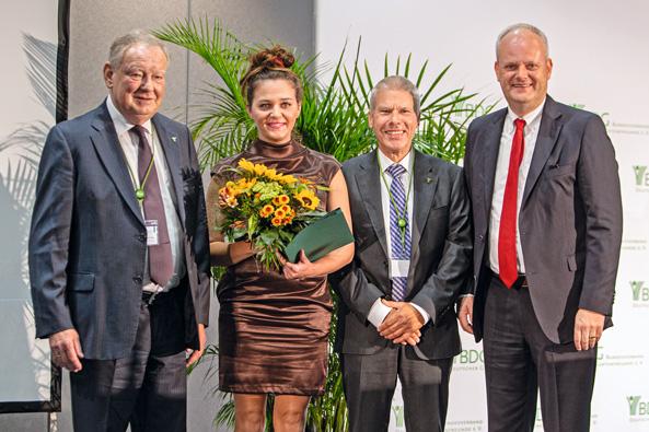 Agnieszka Schlegelmilch erhielt den BDG Wissenschaftspreis