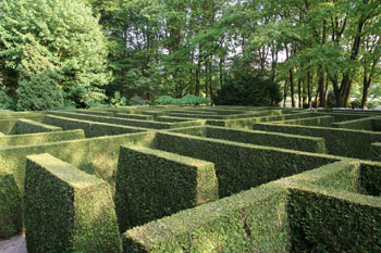 450 m langer Irrgarten