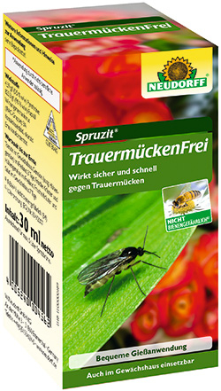 Gießmittel gegen Trauermücken
