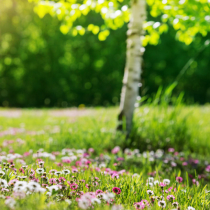 Blumen- und Kräuterrasen