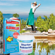 Pflege und Schutz für den Gartenteich