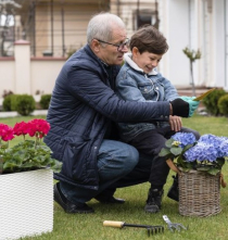 Mehrere Generationen: Ein Garten für alle