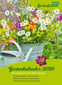 Der Gartenkalender 2026 Der Gartenkalender 2026