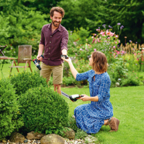 Akku-Systeme für Gartengeräte