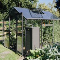 Gut geschützt mit Glas und Gitter