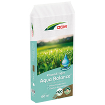 Ein Rasendünger, der Wasser spart