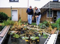 Im Herbst den Teich nicht vergessen